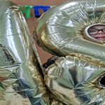 Urodzinowy balonowy napis 18.