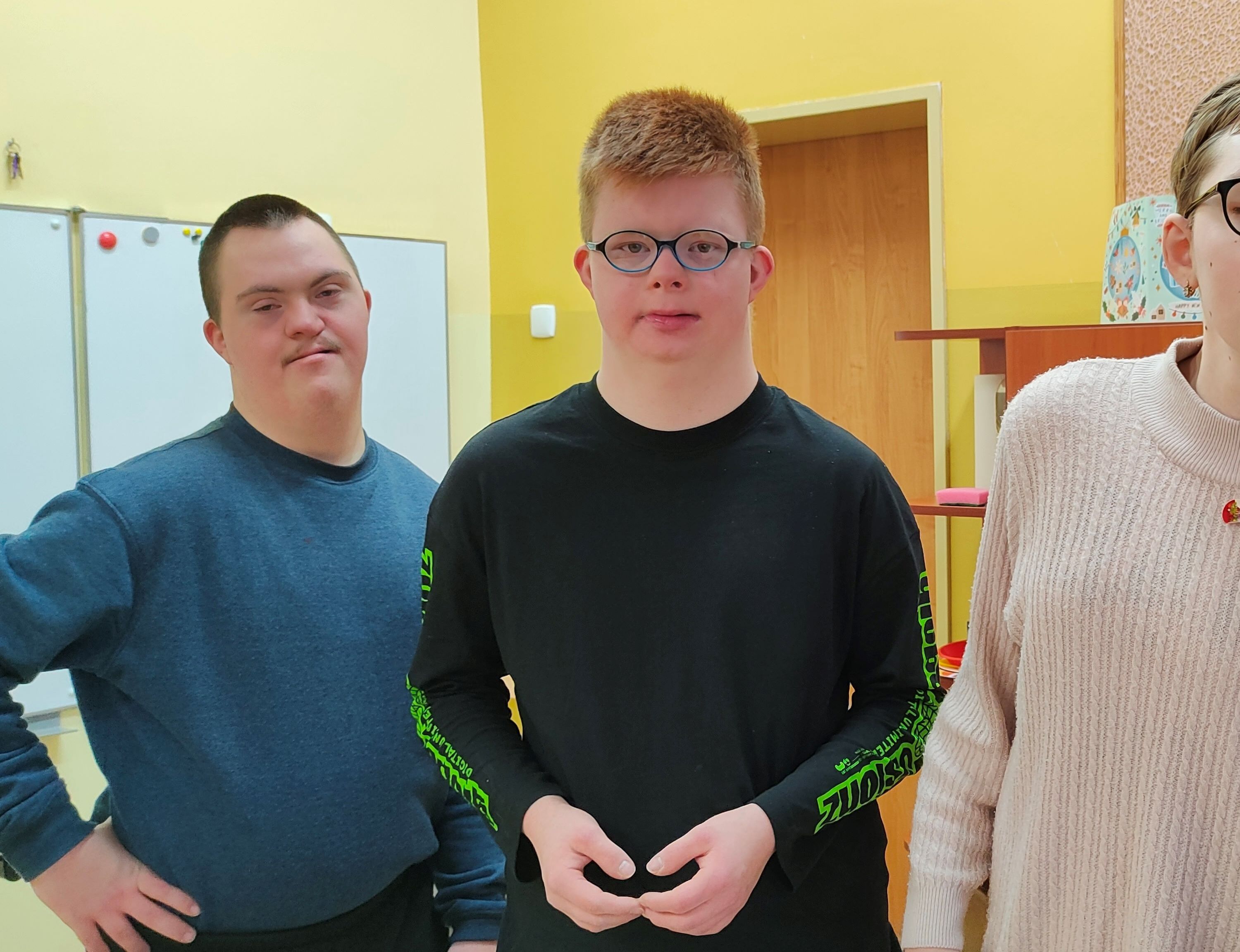 Wspólne zdjęcie klasowe.