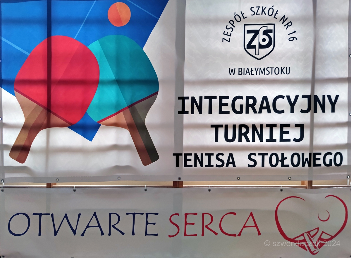 14.03.2024 - III Integracyjny Turniej Tenisa Stołowego Otwarte Serca