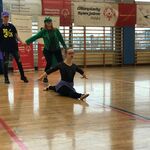 Szkolny zespół taneczny podczas występu na Olimpiadzie.