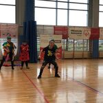 Szkolny zespół taneczny podczas występu na Olimpiadzie.