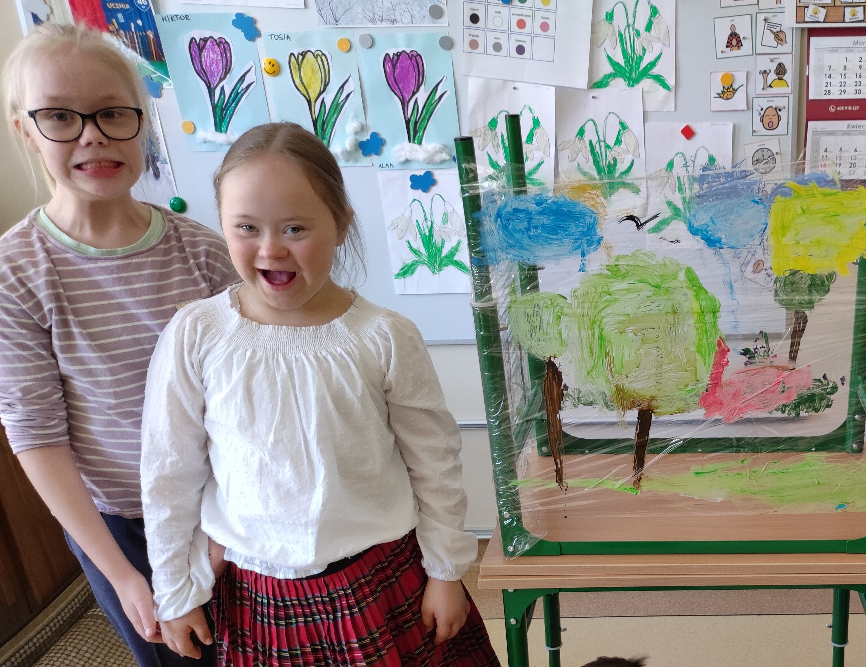 Poszukiwania wiosny klasy 2b