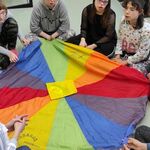 Zajęcia integracyjne w ramach innowacji ,,Razem być, tworzyć, bawić się