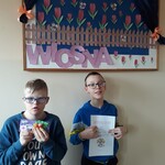 Wiosenna kompozycja - rozdanie nagród