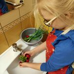 Wiosenny twarożek w klasie 2b