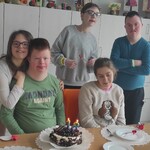Wspólne zdjęcie grupy klasowej.