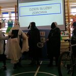 Apel szkolny - Dzień Służby Zdrowia