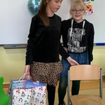 Jubilatka z koleżanką.