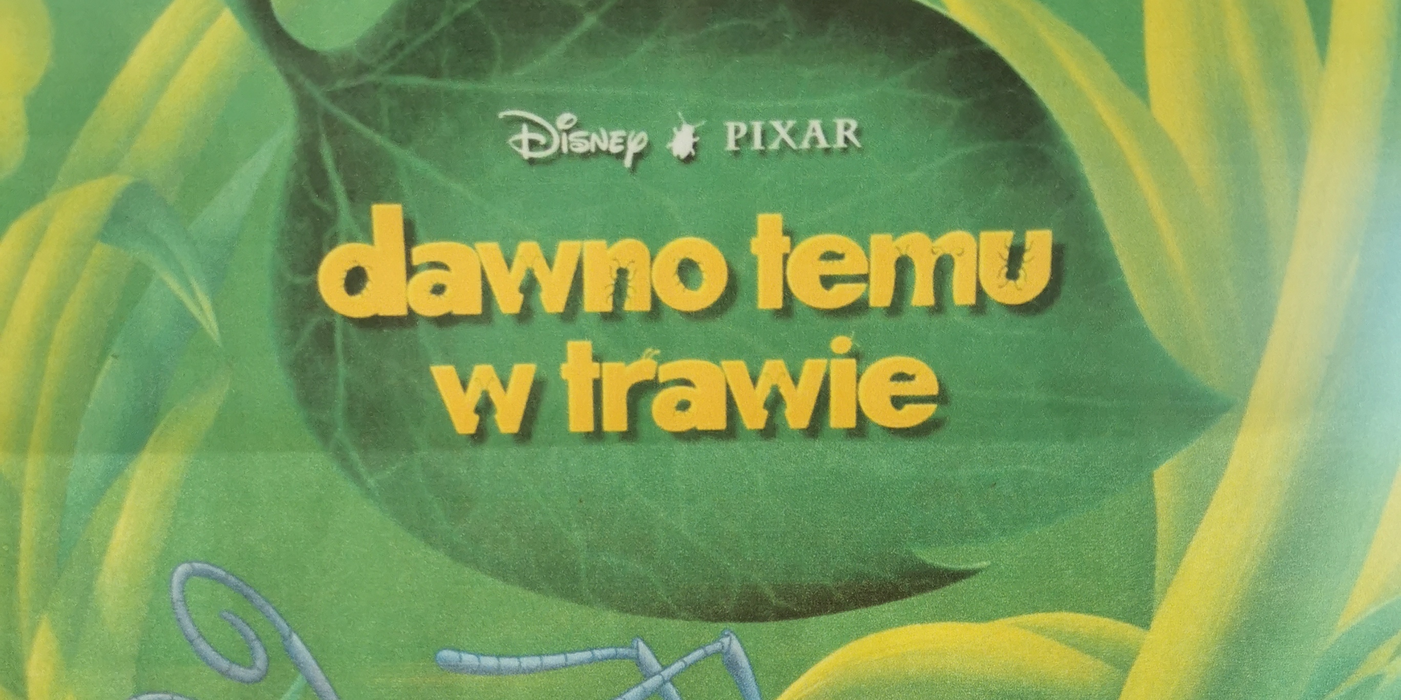 Slajd filmu wyświetlany na ekranie.