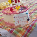 Urodzinowy tort Kingi.