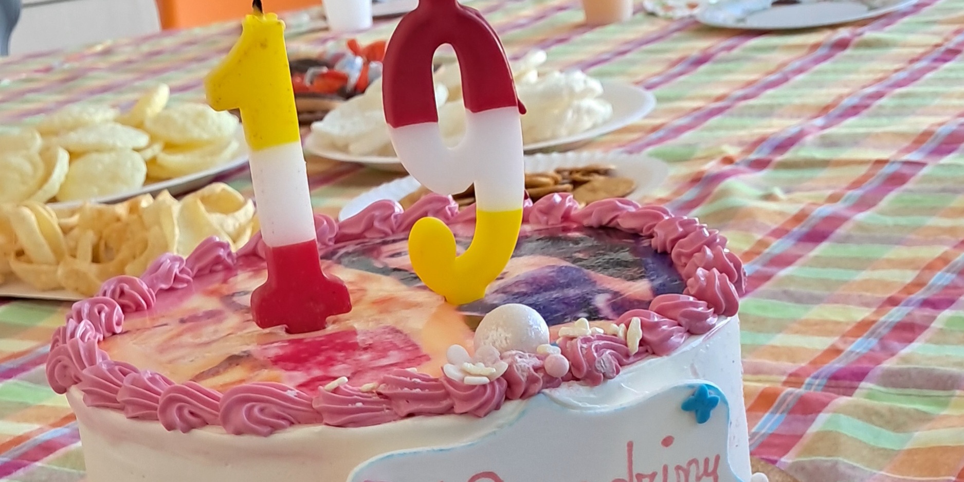 Urodzinowy tort Kingi.