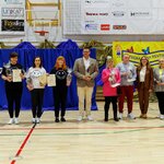 Nauczycielki z naszej szkoły z organizatorami festiwalu.