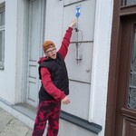 Uczeń wskazuje znak informujący o zabytku