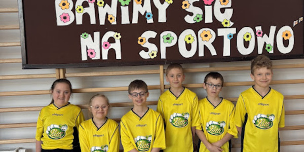 Drużyna sportowa naszej szkoły
