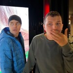 Uczniowie w kinie