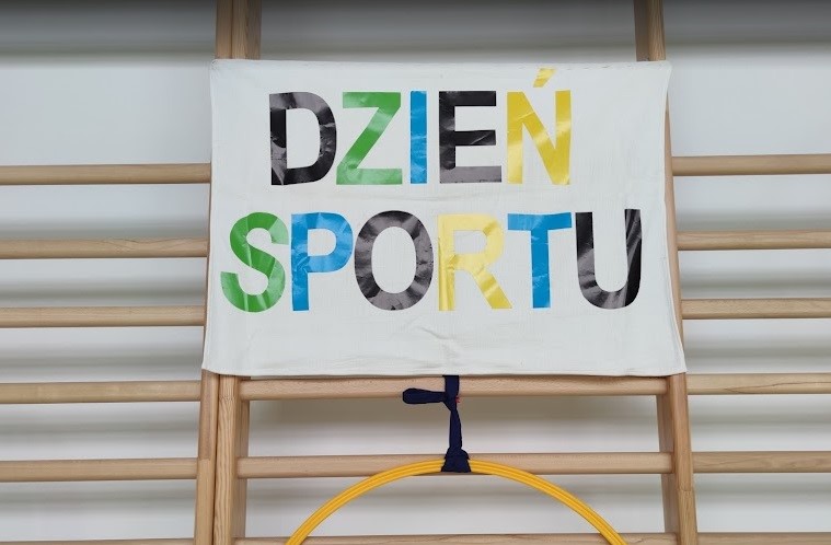 Napis Dzień sportu