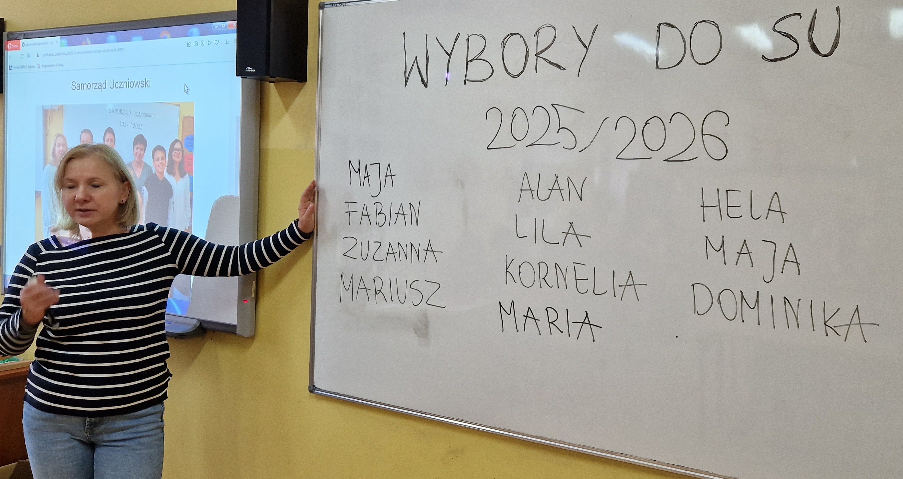 Wybory do Samorządu Uczniowskiego