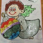 Praca plastyczna przedstawiająca anioła