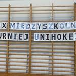 Napis na drabinkach - IX Międzyszkolny Turniej Hokeja