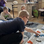 Uczeń wskazuje cyfrę 5