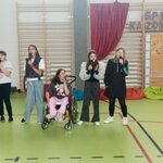 Uczennice podczas występu