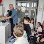Uczniowie podczas warsztatów