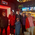 Wyjście do kina klas 8C i 8F