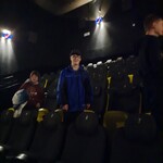 Wyjście do kina klas 8C i 8F