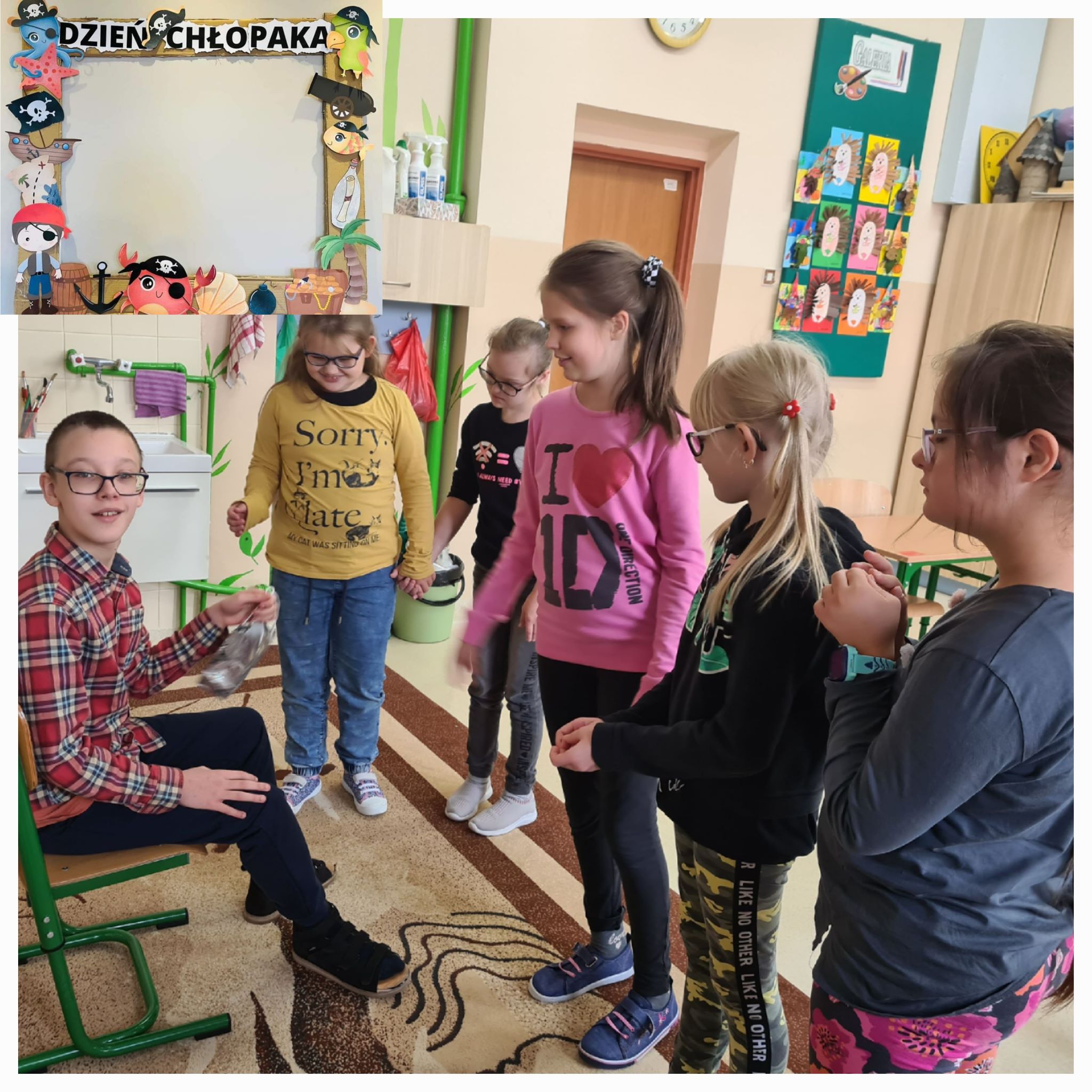 Dzień chłopaka w 3b