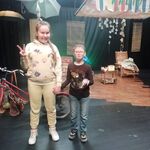 Wyjście klasy 5B do Białostockiego Teatru Lalek
