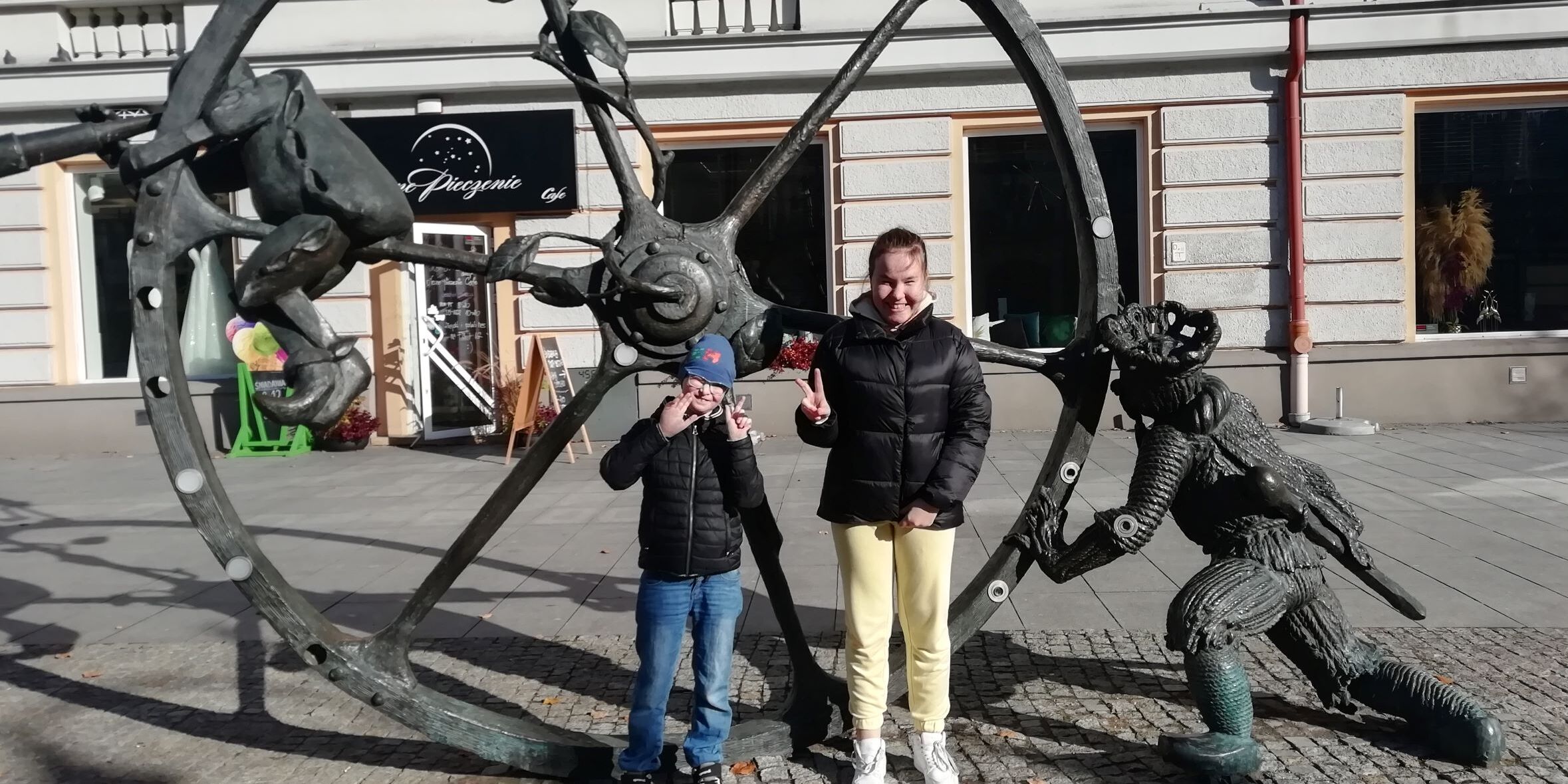 Wyjście klasy 5B do Białostockiego Teatru Lalek