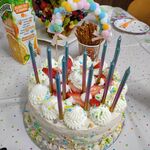 Urodzinowy tort Tosi.