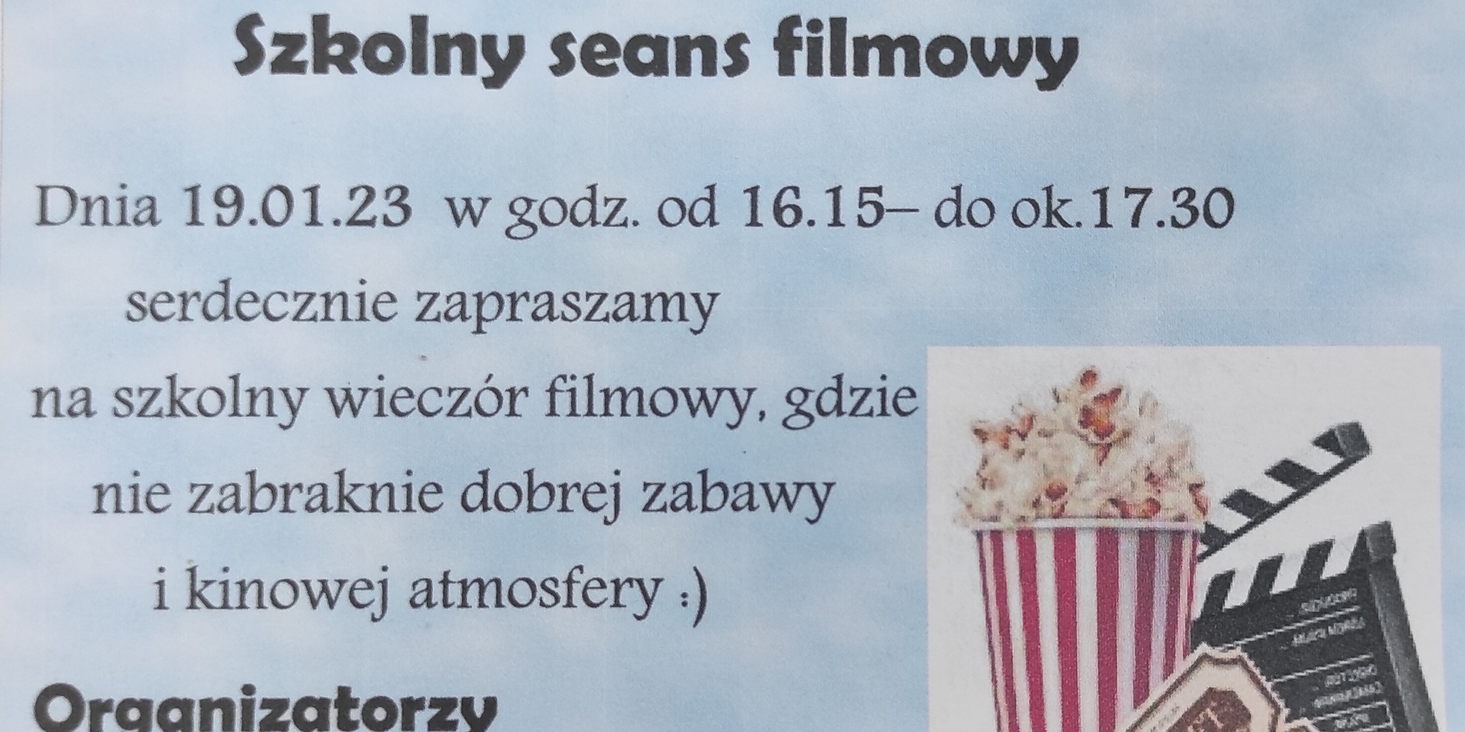 Bilet na seans filmowy