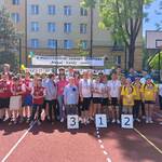 Uczestnicy X Międzyszkolnych Zawodów Sportowych.